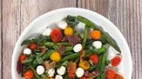 Asparagus Bacon Caprese Salad Asparagus Bacon Caprese Salad
