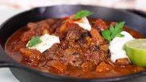Mexican braised beef with potatoes (chile verde con carne y papas) Mexican braised beef with potatoes (chile verde con carne y papas)