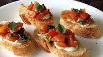 Receta de Tostadas de queso y tomate Receta de Tostadas de queso y tomate