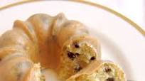 Chocolate Chip Baby Bundts with Bailey's Glaze Chocolate Chip Baby Bundts with Bailey's Glaze