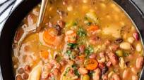 Ham and Bean Soup (Instant Pot or Slow Cooker) Ham and Bean Soup (Instant Pot or Slow Cooker)