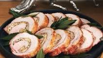 Lemon- and Prosciutto-Stuffed Pork Loin Roast with Broccolini Lemon- and Prosciutto-Stuffed Pork Loin Roast with Broccolini