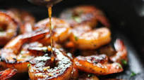 Honey Garlic Shrimp Skillet Honey Garlic Shrimp Skillet
