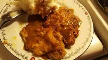 Fried Pork Chops With Brown Milk Gravy Fried Pork Chops With Brown Milk Gravy