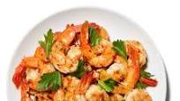 Sautéed Shrimp With Garlic and Saffron Sautéed Shrimp With Garlic and Saffron