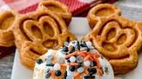 Mickey Pumpkin Waffle Sundae Mickey Pumpkin Waffle Sundae