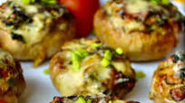 Keto Air Fryer Stuffed Mushrooms Keto Air Fryer Stuffed Mushrooms