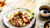 Sonoran Style Shrimp And Scallop Tostada Recipe Sonoran Style Shrimp And Scallop Tostada Recipe
