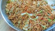 Squid Ball Pancit Canton Squid Ball Pancit Canton
