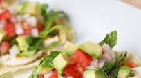 Baked Chicken Tostadas Baked Chicken Tostadas