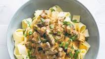 Mixed mushroom stroganoff Mixed mushroom stroganoff