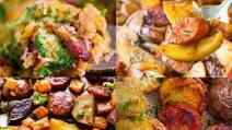 Recipes with kielbasa. Easy dinner idea Recipes with kielbasa. Easy dinner idea