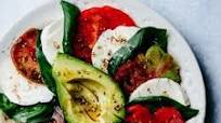 Avocado caprese salad Avocado caprese salad
