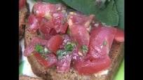 Tomato, Basil and Garlic Crostini Topping Tomato, Basil and Garlic Crostini Topping