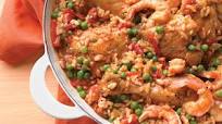 Easy Chicken and Shrimp Paella Easy Chicken and Shrimp Paella