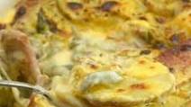 Instant Pot Scalloped Potatoes with Ham and Asparagus Instant Pot Scalloped Potatoes with Ham and Asparagus