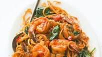Spicy Shrimp Spinach Pasta Spicy Shrimp Spinach Pasta