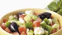 Greek Vegetable Salad Greek Vegetable Salad