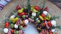 Holiday Antipasto Wreath Appetizer Holiday Antipasto Wreath Appetizer