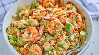 Healthy Lettuce Shrimp Avocado Salad Healthy Lettuce Shrimp Avocado Salad