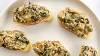 Spinach Artichoke Bruschetta Spinach Artichoke Bruschetta