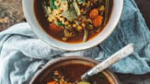 Hearty Vegetable + Mixed Bean Soup Hearty Vegetable + Mixed Bean Soup
