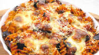 tomato and aubergine pasta bake tomato and aubergine pasta bake
