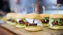 Falafel Sliders with Avocado Hummus Recipe Falafel Sliders with Avocado Hummus Recipe