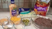 Big Mac Tater Tot Casserole Big Mac Tater Tot Casserole