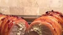 Bacon Wrapped Stuffed Pork Tenderloin Recipe Bacon Wrapped Stuffed Pork Tenderloin Recipe