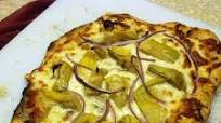 Artichoke And Onion White Pizza Artichoke And Onion White Pizza