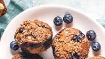 Paleo Blueberry Almond Crumble Muffins Paleo Blueberry Almond Crumble Muffins