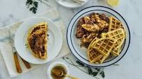 Chicken & Waffles with Spicy Honey Glaze Chicken & Waffles with Spicy Honey Glaze