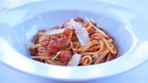 Linguini Bolognese with Wild Boar Linguini Bolognese with Wild Boar