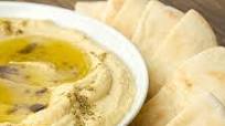 Delightful hummus made from chickpea flour Delightful hummus made from chickpea flour