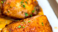 Crispy Baked Chicken Thighs Crispy Baked Chicken Thighs