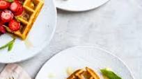 Corn Flour Waffles with Whipped Honey Ghee and Berries {gluten-free} Corn Flour Waffles with Whipped Honey Ghee and Berries {gluten-free}