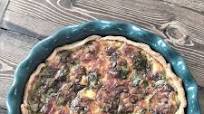 Grandmother's Spinach, Bacon and Mushroom Quiche Grandmother's Spinach, Bacon and Mushroom Quiche