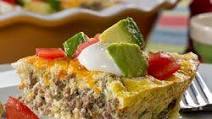 Crustless Taco Pie Crustless Taco Pie