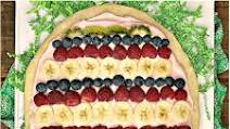 Pretty in Pink Easter Egg Fruit Pizza Pretty in Pink Easter Egg Fruit Pizza