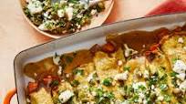 25-Minute Sweet Potato & Bean Enchiladas 25-Minute Sweet Potato & Bean Enchiladas