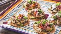 Smoked fish tostada Smoked fish tostada