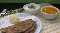 Missi roti with black gram flour Missi roti with black gram flour