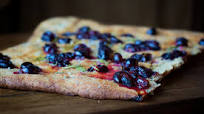 sourdough focaccia with grapes and rosemary sourdough focaccia with grapes and rosemary
