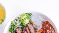 Dry Vietnamese Pork & Seafood Noodle Soup with Sauce (Hu Tieu Kho Voi Nuoc Sot) Dry Vietnamese Pork & Seafood Noodle Soup with Sauce (Hu Tieu Kho Voi Nuoc Sot)