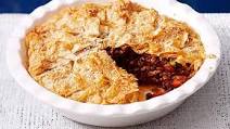 Savoury mince pie Savoury mince pie