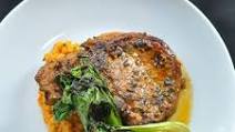 Herb and Spiced Pork Chops with Sweet Potato Mashed Herb and Spiced Pork Chops with Sweet Potato Mashed
