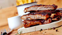 Sencillas costillas al horno con salsa barbacoa Sencillas costillas al horno con salsa barbacoa