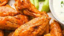 Crispy Baked Buffalo Chicken Wings {Whole30 + Paleo + Gluten Free + Keto} Crispy Baked Buffalo Chicken Wings {Whole30 + Paleo + Gluten Free + Keto}