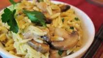 Mushroom Orzo Mushroom Orzo